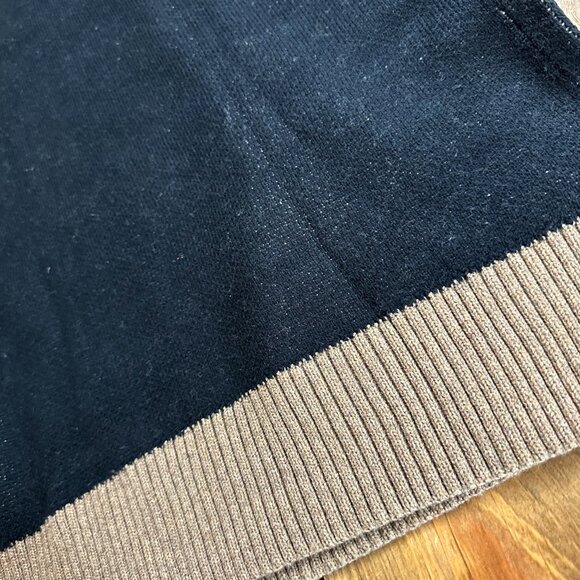 HONOR THE GIFT Mascot Sweater Vest Dress NWT XL Tan Black‎ - Picture 8 of 8